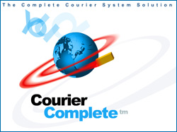 Сайт курьерской фирмы COURIER COMPLETE 
