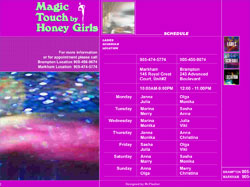 Разработка сайта HONEY GIRLS
