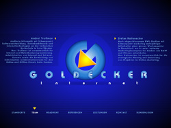 Сайт компании Goldecker 