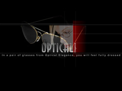 web сайт оптической компании Optical Elegance