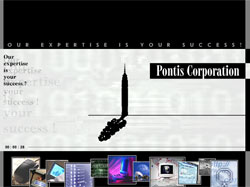 Разработка сайта корпорации Pontis Corporation
