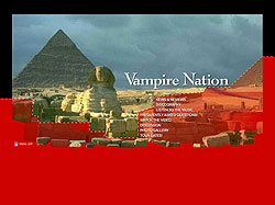 Разработка сайта компании VAMPIRE Nation